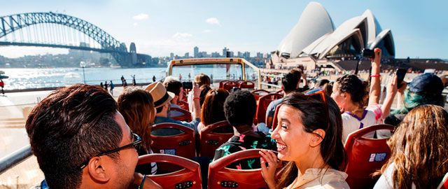 Big Bus Tours Sydney 48-Hour Hop-on, Hop-off Tour + Harbour Hopper Cruise & Night Tour