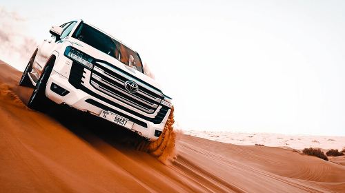 Morning Desert Safari, Quad Bike, Sandboard and Camel Ride 