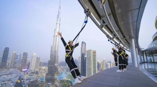 Dubai Sky Views Edge Walk Tour with Private Transfers Day Tours