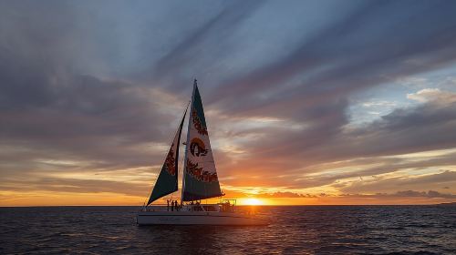 Waikiki Signature Sunset Catamaran Sail Day Tours