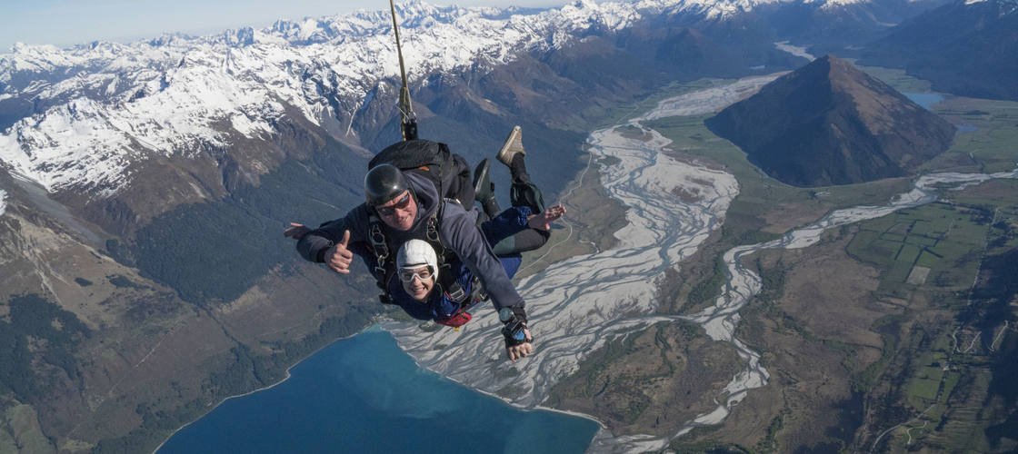 Glenorchy Skydive with Return Queenstown Transfers