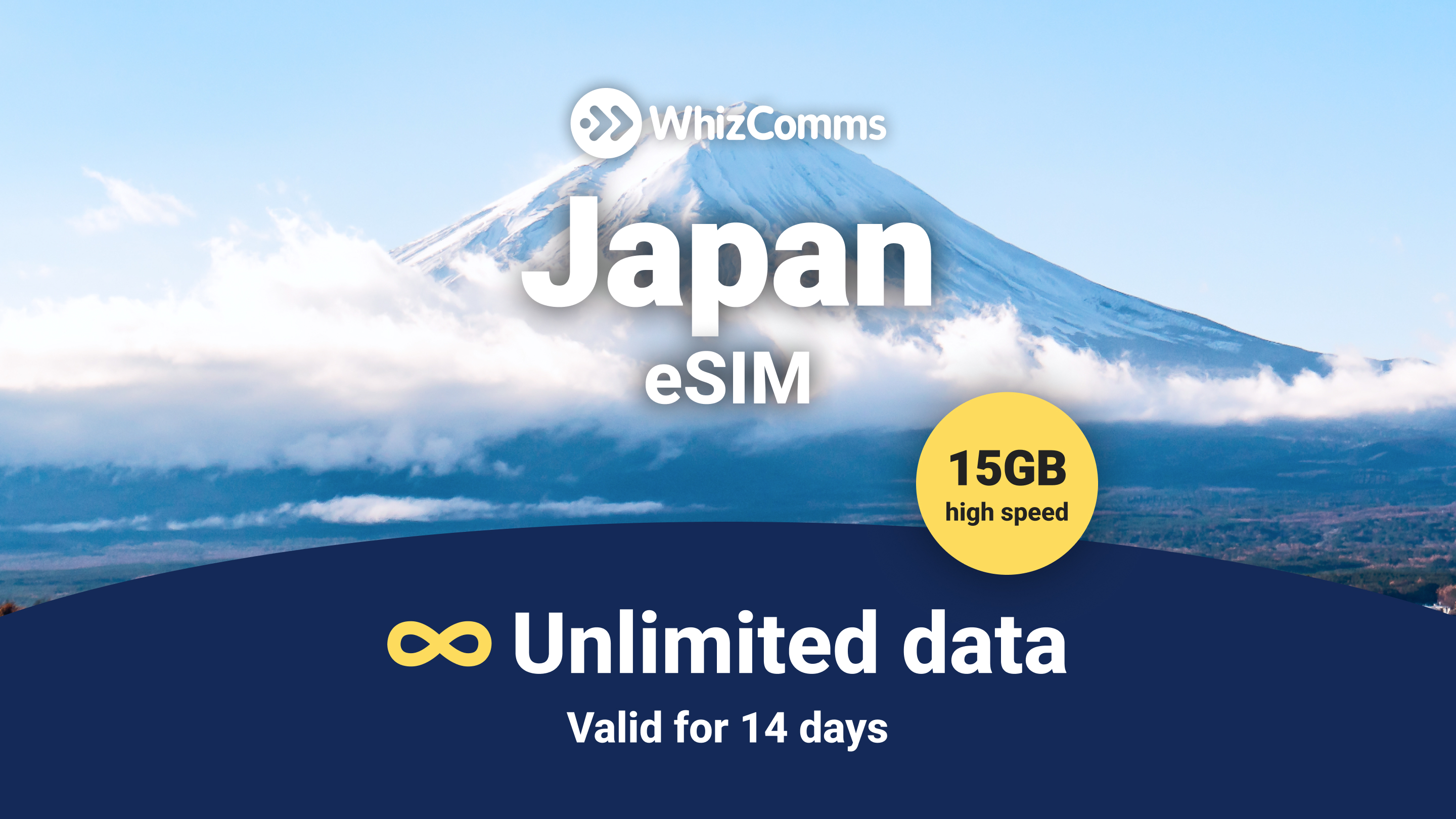 14-Day 15GB Unlimited Japan Traveller eSIM – Instant Activation & Nationwide Coverage