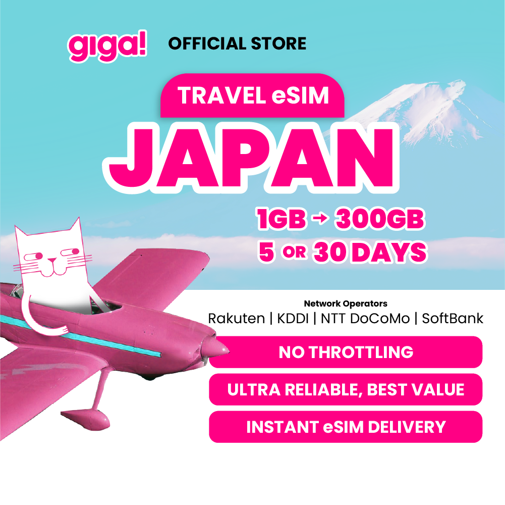 giga! Japan Travel eSIM