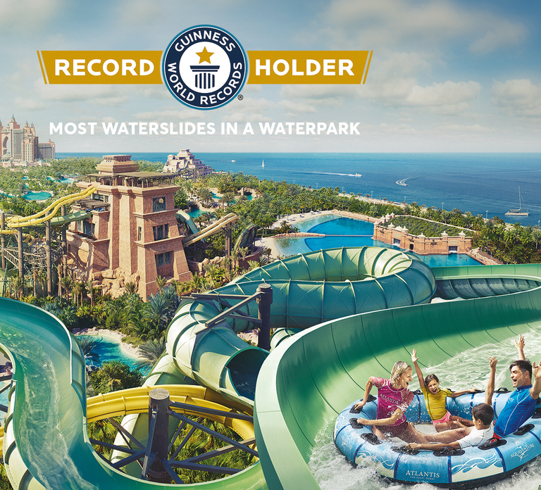 Aquaventure World Waterpark Ticket at Atlantis Dubai