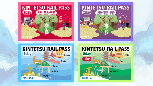 [Official Ticket] Kintetsu Rail Pass E-ticket: 1 Day, 2 Days, 5 Days, 5 Days Plus Transport Passes