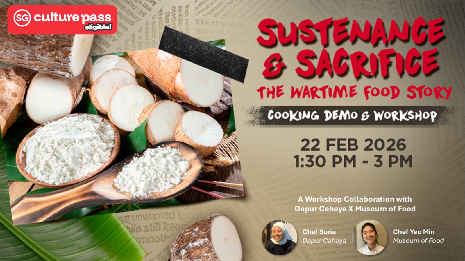 Battle for Singapore 2026 - Sustenance & Sacrifice: The Wartime Food Story