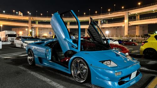 midnight Wangan attack & JDM car meet in GTR-R35 Day Tours