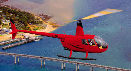 Phillip Island Full Island Helicopter Flight