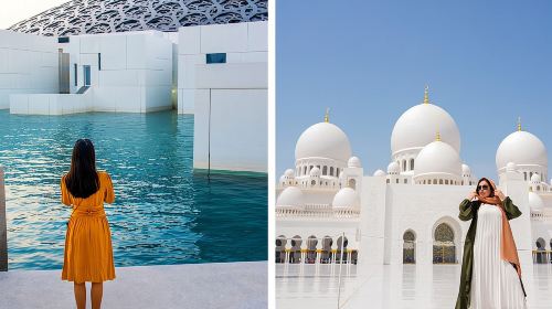 From Dubai: Abu Dhabi Day Tour with Grand Mosque & Louvre Museum  Day Tours