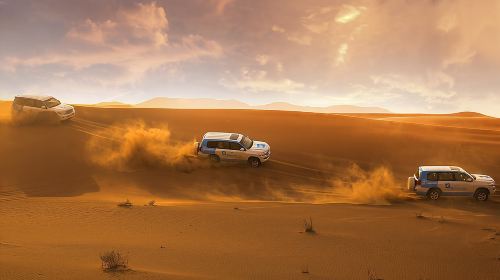 Dubai Red Dunes Desert Safari, Quad Bike, Camels at Al Khayma