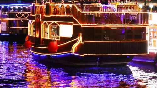 Dhow Cruise Dinner at Dubai Marina with Transfers & Entertainment