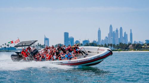 Dubai Speedboat Tour, Marina, Atlantis, Palm & Burj Al Arab Day Tours