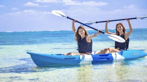 6 hours of diving and snorkeling experience in Miyako Island, Japan [[ADVENTURE PiPi Miyako Island] SUP/canoe & snorkeling experience]