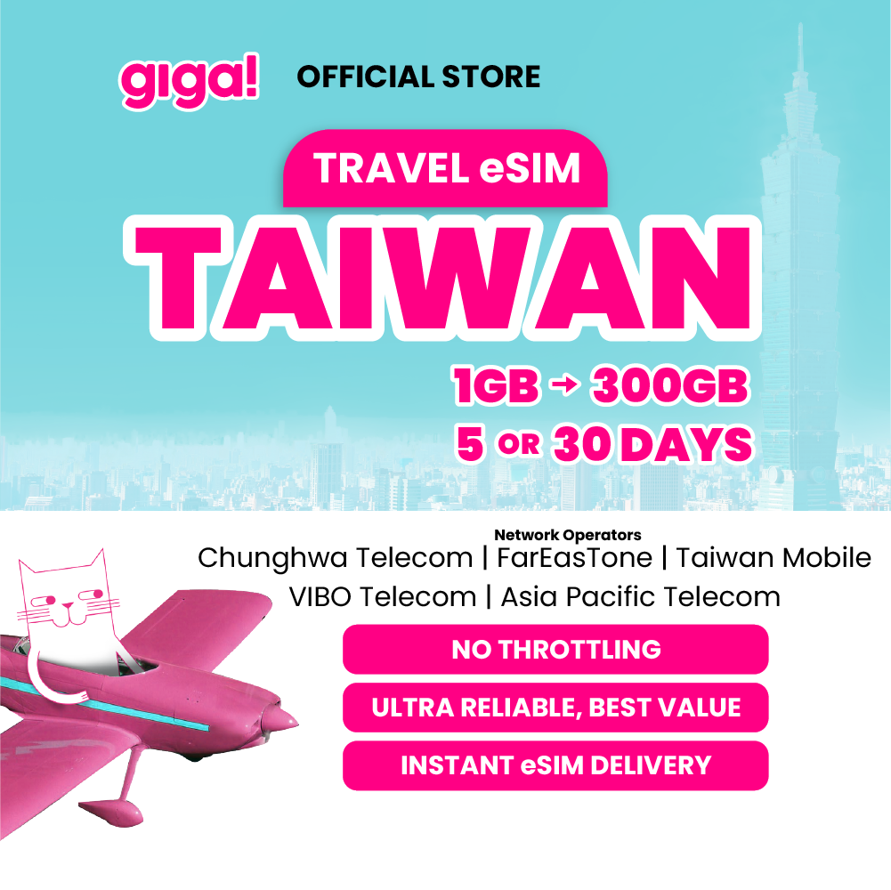 giga! Taiwan Travel eSIM