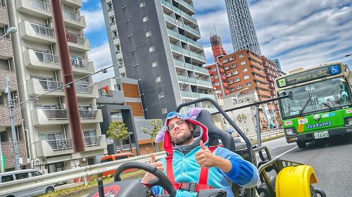 Go Kart Tokyo Bay Route | High Adrenalin in 120 minutes Day Tours