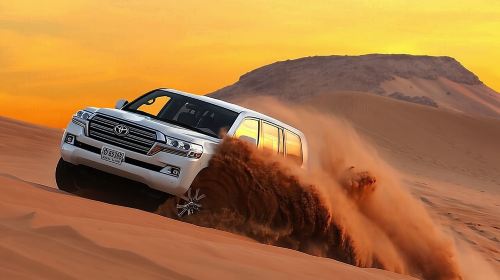 Dubai Desert Safari Adventure, Camel Ride, Sand surf, BBQ Dinner Day Tours