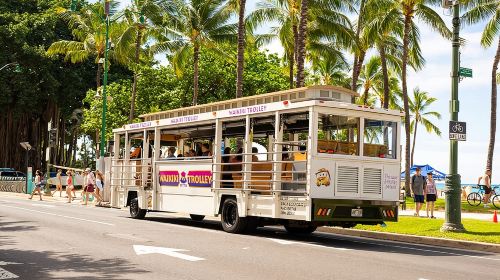Waikiki Trolley Hop-On Hop-Off Tour of Honolulu Day Tours