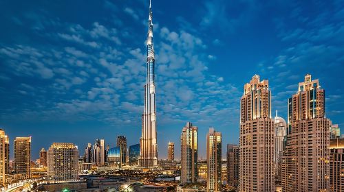 Dubai Panorama : Full day with Burj Khalifa