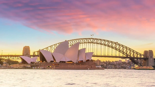Sydney Harbor 1.5-Hour Sunset Cruise with 3-Course Dinner Transport Passes