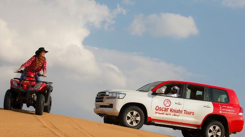 Premium Dubai Red Dunes with quadbike, camel ride and VIP Dinner Day Tours