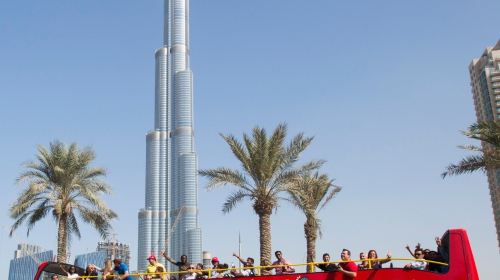 Dubai city sightseeing bus