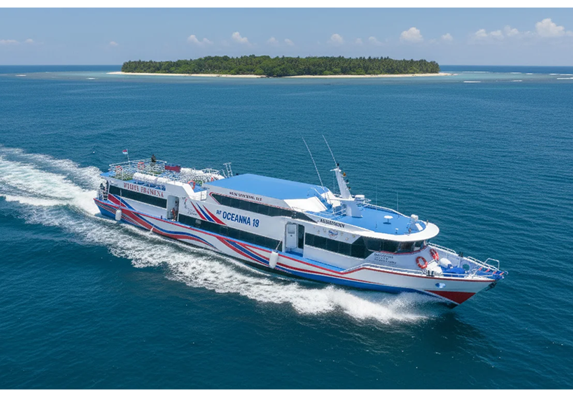 Fast Ferry Ticket from Padang Bai to Gili Island/Lombok by Wijaya Tramena