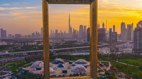 Dubai Frame Tickets, Creek, Souks & Blue Mosque Guided Tour Day Tours