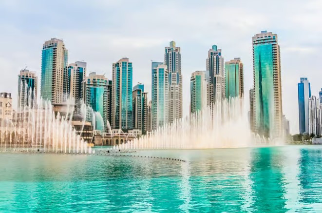 Burj Khalifa Lake Ride and Fountain Show