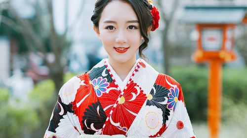 Japan Tokyo first Kimono experience, follow the shooting of Sensoji Temple Kimono reservation photography travel shooting Chinese/Mandarin service multiple packages are available