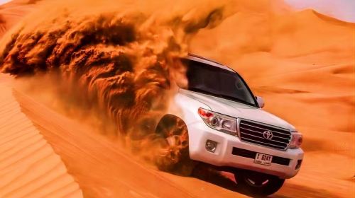 Dubai desert camp experience one-day tour [viral desert dune bashing, camel riding, special performances with hotel transfers] Day Tours