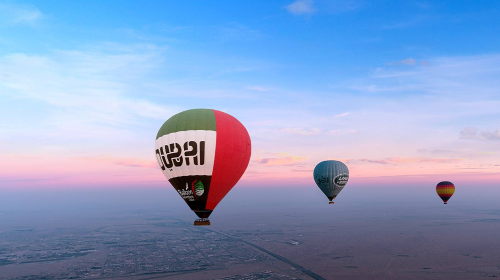 Dubai Desert hot air balloon ride Experience
