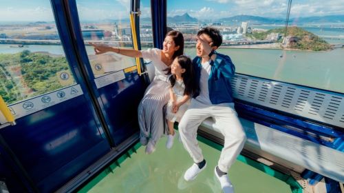 Hong Kong Ngong Ping 360 cable car ticket [Disney-themed round-trip crystal cabin ticket] with optional attractions & dining recommendations