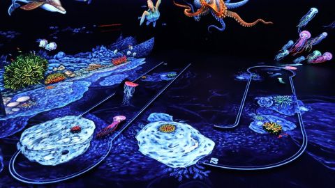 3D Blacklight Minigolf