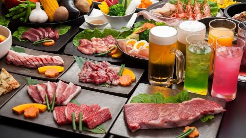 Wagyu BBQ Buffet at Yakinikuya Daibokujyo Dotonboriten – Osaka's Trendy Must-Eat in Dotonbori!