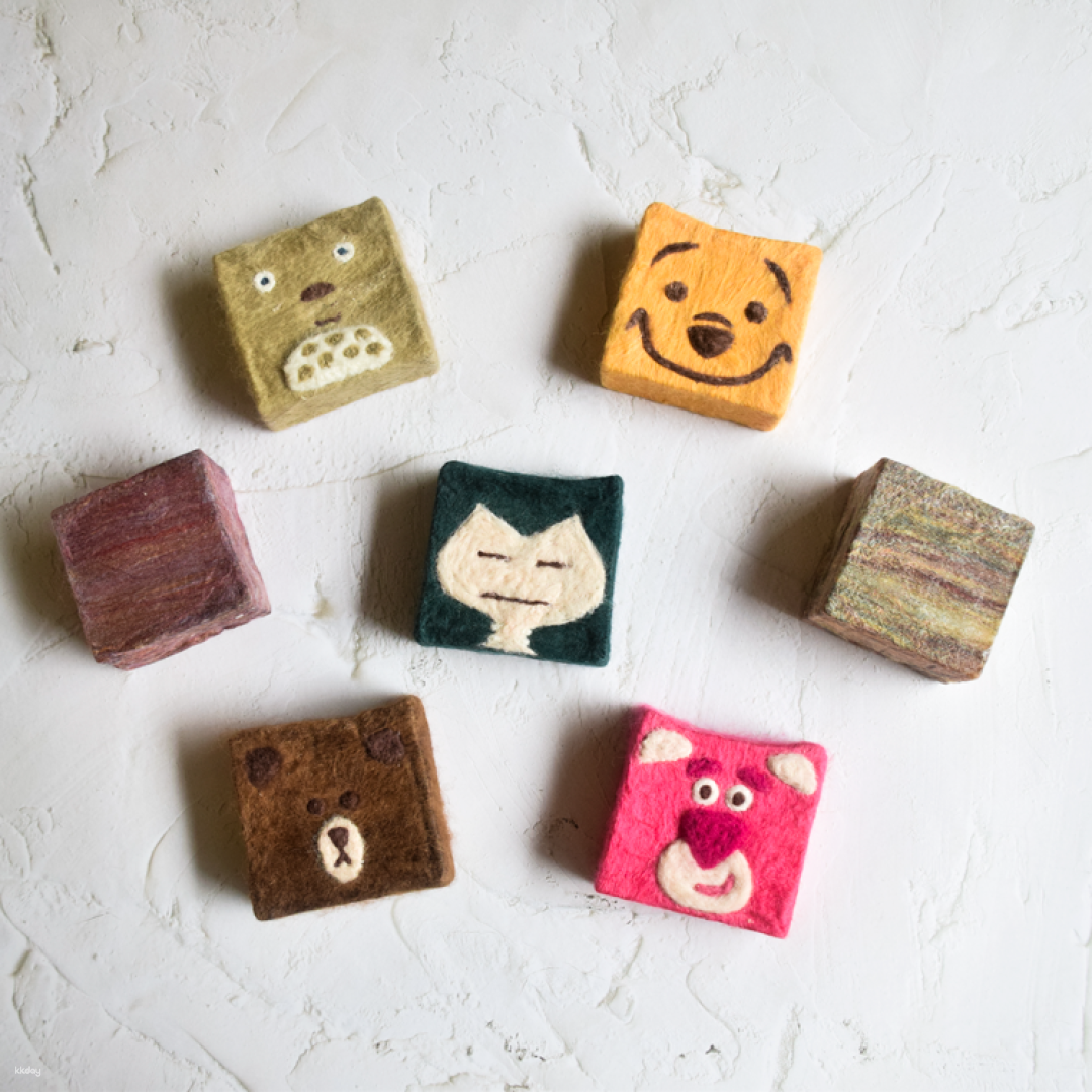 Taipei, Taiwan|LIKEDO DIY Experience|Wool Felt Handmade Soap - wool-made soap