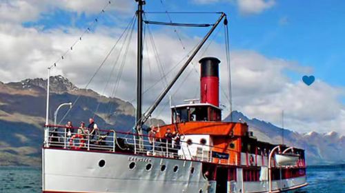 Queenstown TSS Earnslaw [Century-old Steamship Cruise + Farm Show + Optional BBQ Lunch/Dinner]