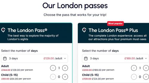 London City Pass [Official Go City Ticket + Westminster Abbey/Tower of London/St. Paul's Cathedral + 95+ Popular Attractions + Optional Plus Upgrade]