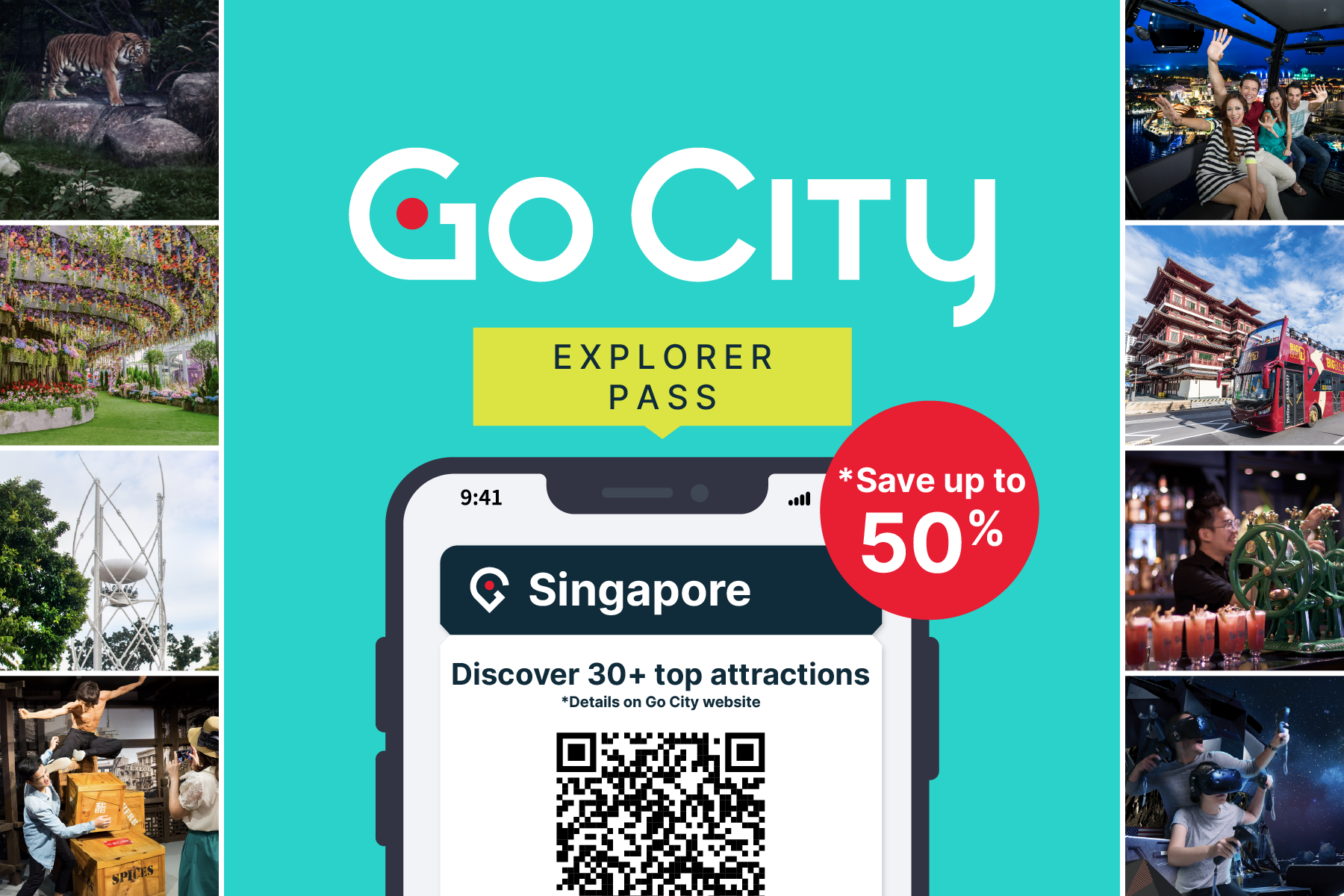 Go City: Singapore Explorer Pass