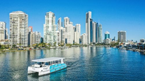 2-Hour Gold Coast Sightseeing Cruise HOPO Transport Passes