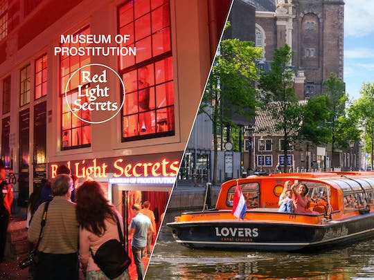 Amsterdam Red Light Secrets Museum and 1-Hour Canal Cruise