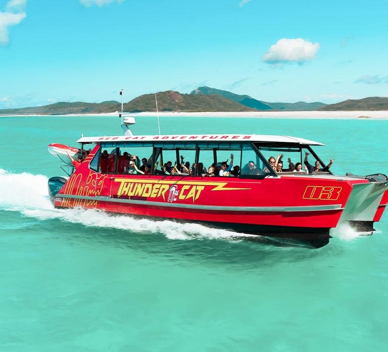 Airlie Beach: Whitehaven Full-Day Eco-Cruise with Buffet