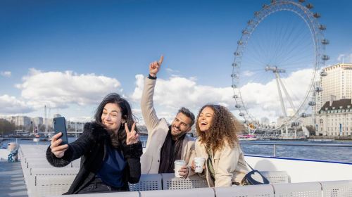 London Thames River Sightseeing Cruise One-Way Boat Ticket (Extended Validity/4 Piers Available) Transport Passes
