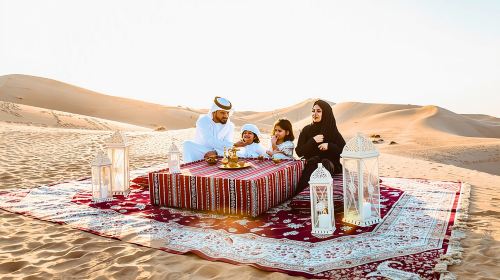 Dubai Desert Safari with Camel Ride, ATV Biking, BBQ, Live Shows